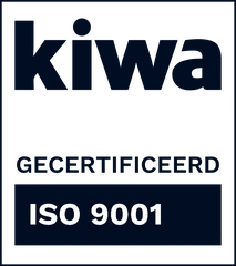 Kiwa ISO 9001 gecertificeerd
